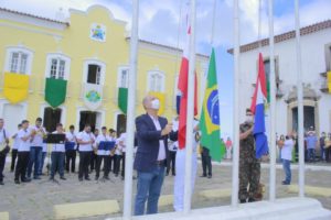 Hasteamento da Bandeira em Penedo comemora os 199 anos da Independência do Brasil
