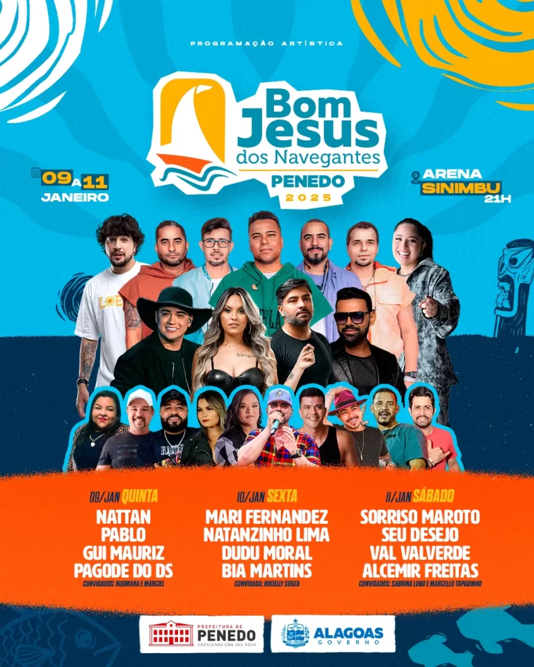 Programação de Bom Jesus de Penedo promete experiência inesquecível em 2025